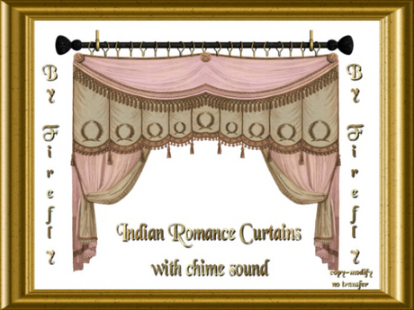Second Life Marketplace - Indian Romance Curtains with Sound